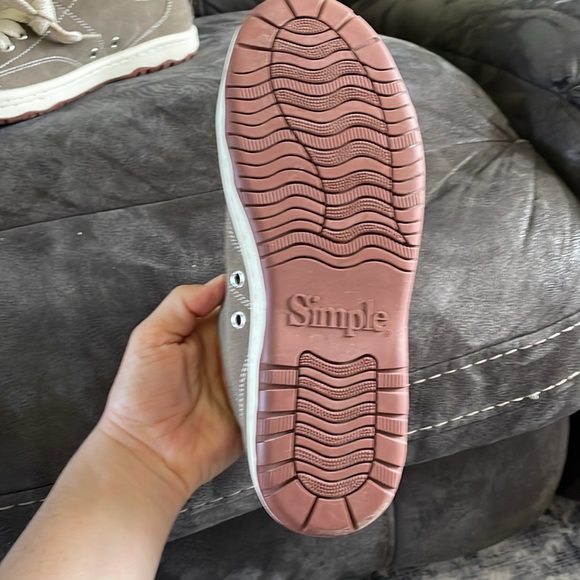 Simple Retro 91 Low Taupe Siz M7/W9 - Picture 5 of 6